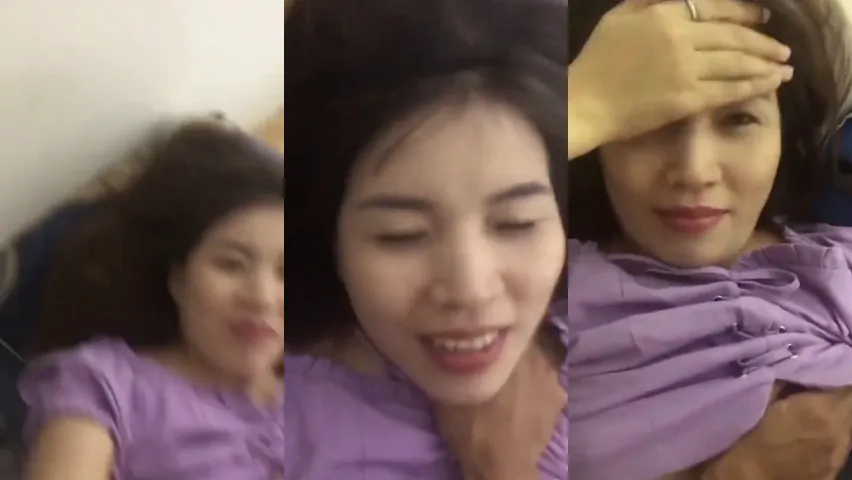 ยิ้มร่าเลยนะแม่ปุ๋ย แอบผัวมาเย็ดกับชู้
