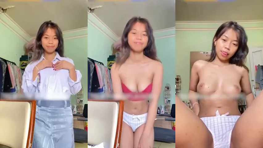 น้องนิชา สาววัยใส ยังไม่ทันโตเต็มวัยก็หัดเงี่ยนซะแล้ว
