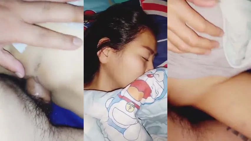 คลิปหลุด ลักหลับนักเรียนสาวหีขาวๆเนียนๆ